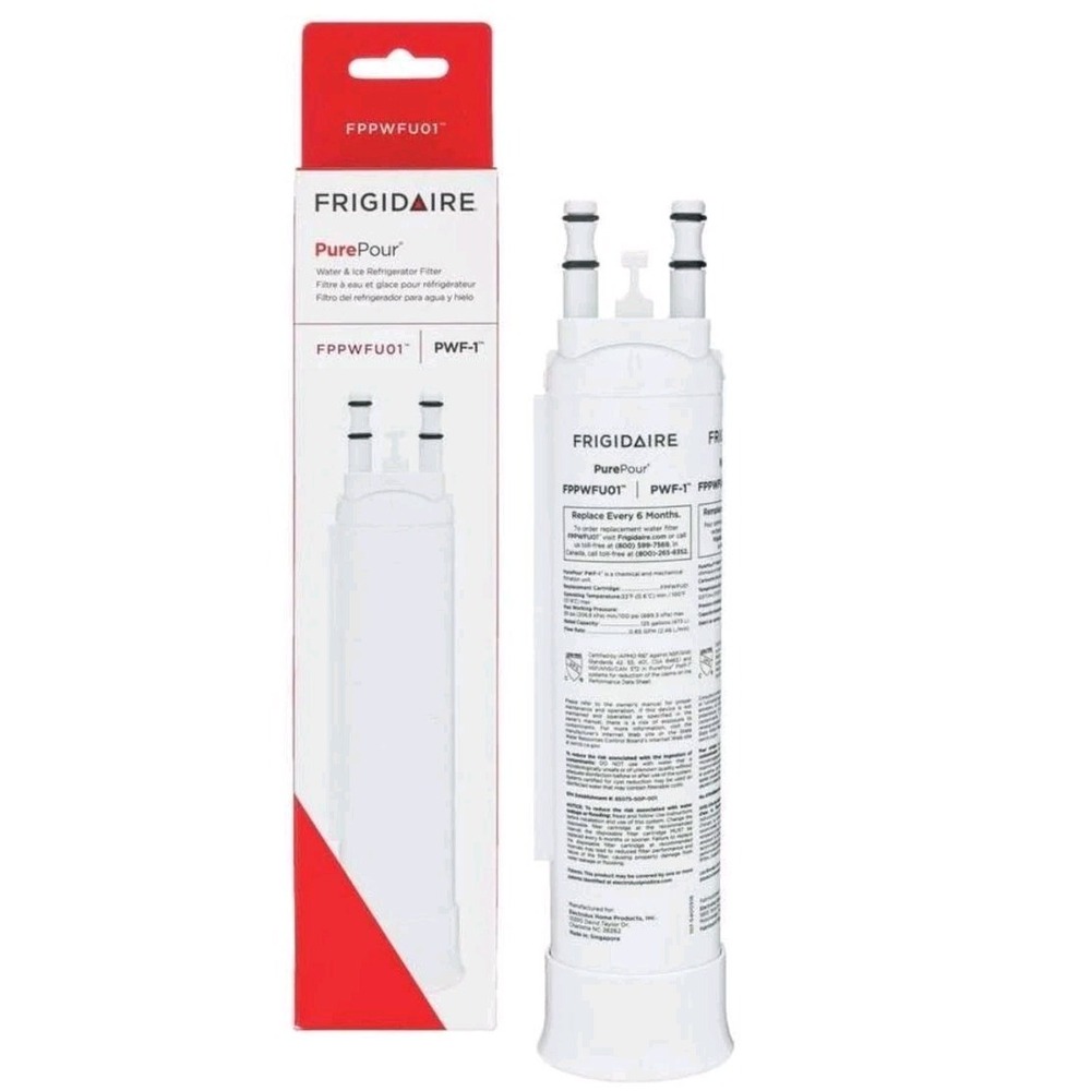 Frigidaire FPPWFU01 PurePour PWF-1 Refrigerator Water Filter - Genuine NEW